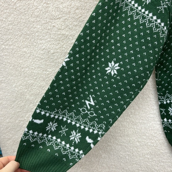 XL - Women's Harry Potter Green Christmas Sweater - DARI - NEW - Picture 6 of 6
